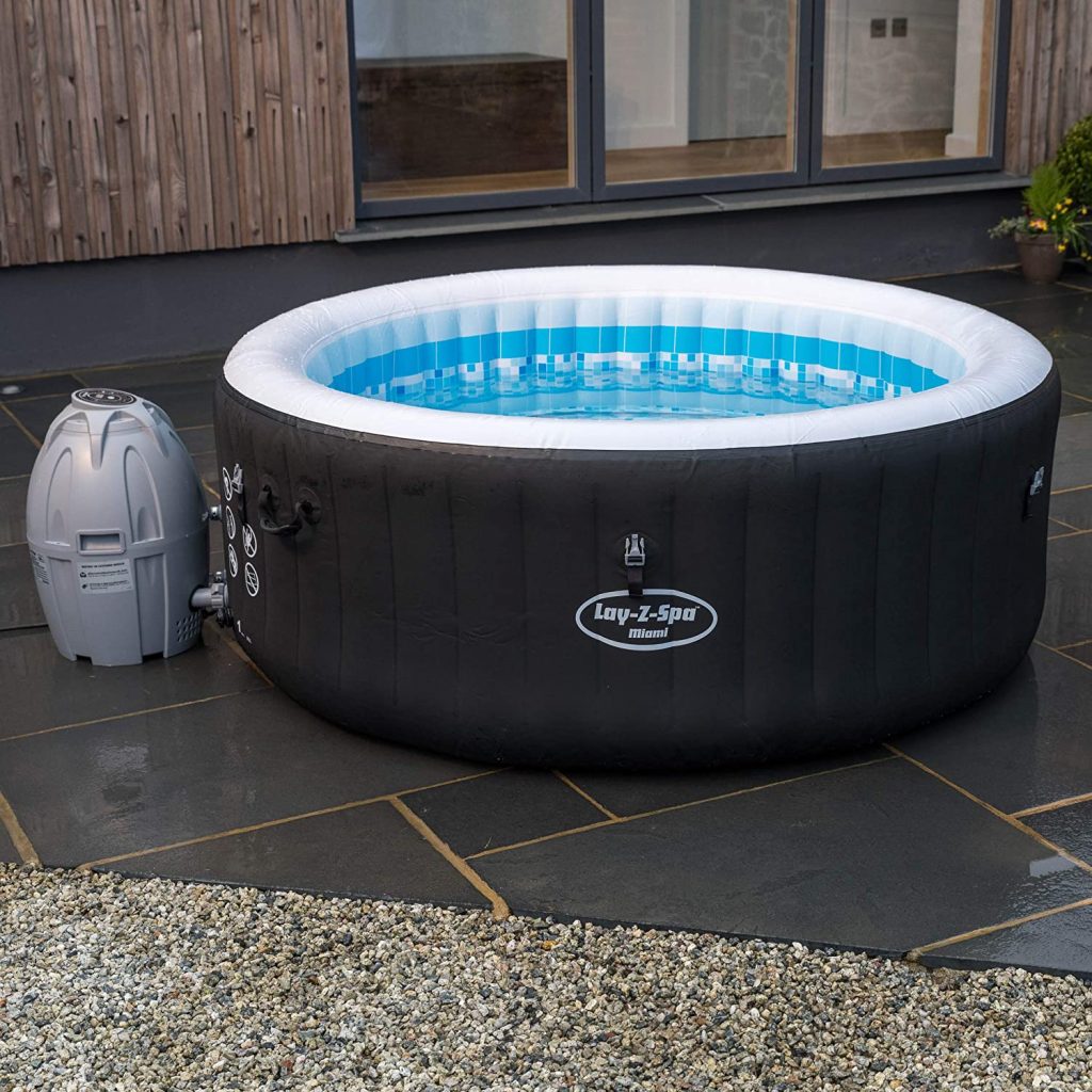 Lay-Z-Spa Miami Hot Tub Review for Sale